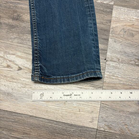 Levis 514 Mid Wash Blue Mens 32x31 Modern Fit Straight‎ Leg Denim Jeans Red Tab - Picture 14 of 14